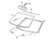 2000 Ford F-150 Windshield Diagram - 3L3Z-1503100-AA