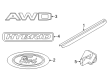 Ford Maverick Emblem Diagram - NZ6Z-8213-A