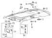 Ford Explorer Dome Light Diagram - LB5Z-13776-AE