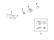 Lincoln TPMS Sensor Diagram - 5L1Z-1A150-AB