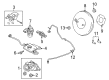 2013 Ford Transit Connect Brake Master Cylinder Diagram - 7T1Z-2004-B