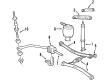 2006 Ford Crown Victoria Sway Bar Kit Diagram - YW7Z-5A772-AA