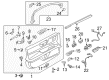 2017 Lincoln Continental Door Moldings Diagram - GD9Z-5400014-AA