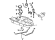 2000 Mercury Mystique Throttle Cable Diagram - F7RZ-9A758-AE