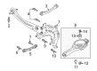 Ford Escape Control Arm Diagram - CV6Z-5500-N