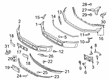 2018 Ford F-150 License Plate Diagram - JL3Z-17A385-AA