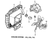 Ford E-350 Econoline Club Wagon Radiator Diagram - F5UZ-8005-B