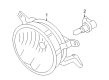 2005 Ford Mustang Fog Light Diagram - 9R3Z-15200-B