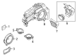 2021 Ford Bronco Car Speakers Diagram - M2DZ-18978-B