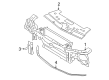 2005 Ford Mustang Air Deflector Diagram - 5R3Z-8349-BA