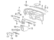 Mercury Monterey Ashtray Diagram - 3F2Z-1704810-BAA