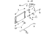 2000 Mercury Cougar Radiator Hose Diagram - F8RZ-8260-CC