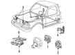 Ford F-250 Occupant Detection Sensor Diagram - F4PZ-14B056-A