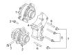 2007 Ford F-250 Super Duty Alternator Diagram - 6C3Z-10346-AARM1