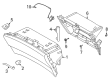 Lincoln Glove Box Diagram - MA1Z-5806024-BD