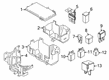 2020 Ford F-350 Super Duty Relay Block Diagram - LC3Z-14A068-B