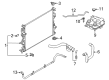 2023 Lincoln Corsair Radiator Hose Diagram - LX6Z-8286-K