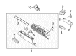 2017 Ford Explorer Door Check Diagram - BB5Z-7806200-A