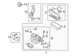 2008 Ford E-350 Super Duty Air Intake Coupling Diagram - 6C3Z-9C623-A