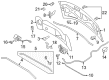 Ford Edge Lift Support Diagram - 7T4Z-16826-A