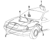 Mercury Sable Air Bag Diagram - F34Y54043B13A