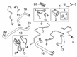 Ford Fusion Crankcase Breather Hose Diagram - DG9Z-9D289-S