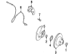 1990 Lincoln Town Car Brake Caliper Repair Kit Diagram - 1W7Z-2V386-AA