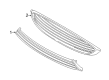 2017 Ford Fusion Grille Diagram - HS7Z-8200-BA