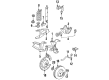 1996 Ford E-150 Econoline Club Wagon Brake Caliper Diagram - F4TZ-2B120-B