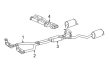 Ford Thunderbird Muffler Diagram - 1W6Z-5230-AA