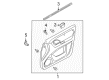 2006 Mercury Mariner Weather Strip Diagram - YL8Z-7820568-BA