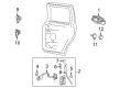 2006 Lincoln Navigator Door Handle Diagram - 7L7Z-7826604-AP