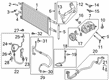 2020 Lincoln MKZ A/C Hose Diagram - HP5Z-19A834-B