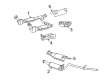 2005 Lincoln Navigator Exhaust Pipe Diagram - 4L7Z-5K238-AA