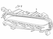 2020 Lincoln Aviator Fog Light Diagram - LC5Z-15200-A