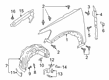 Ford Explorer Wheelhouse Diagram - LB5Z-16103-C