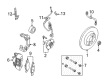 2011 Ford Focus Brake Caliper Diagram - 8S4Z-2B121-B