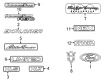 2003 Ford Focus Emblem Diagram - 3F1Z-6342528-AA