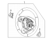 Ford Maverick Steering Wheel Diagram - NZ6Z-3600-DB