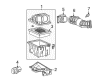 Ford Explorer Sport Trac Air Filter Box Diagram - 2L2Z-9600-A