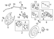 2019 Ford Escape Wheel Hub Diagram - CV6Z-1104-G