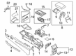 Ford Edge Cup Holder Diagram - KT4Z-5813562-BA