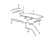 2006 Ford Expedition Weather Strip Diagram - 4L1Z-7851223-B