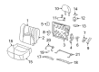 2006 Mercury Mariner Seat Cushion Diagram - BT2Z-7863840-A