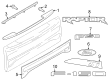 2023 Ford F-150 Emblem Diagram - ML3Z-9942528-AA