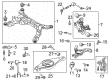 Lincoln MKS Axle Beam Diagram - DA5Z-5R003-H