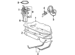 Mercury Sable Fuel Tank Sending Unit Diagram - F7DZ-9H307-AB