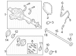 2023 Ford F-250 Super Duty Axle Shaft Diagram - PC3Z-4234-B