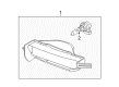 2006 Lincoln Town Car Fog Light Diagram - 6W1Z-15200-A