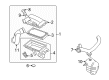 Mercury Mariner Air Filter Box Diagram - 5M6Z-9661-AA